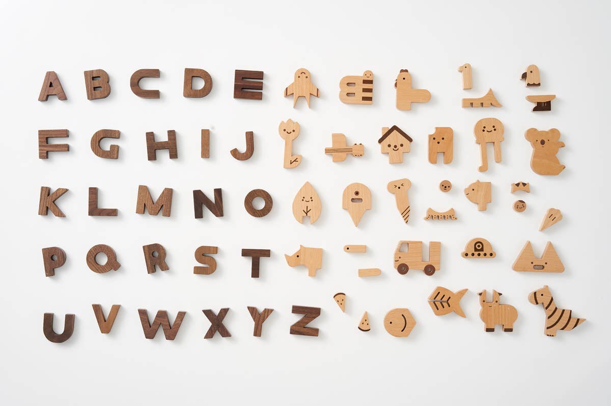 Oioiooi Alphabet Play Blocks