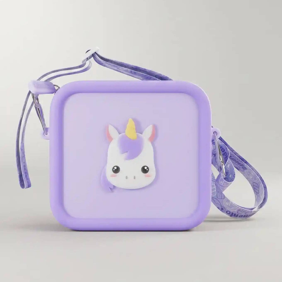 Purple Unicorn Silicone Bag