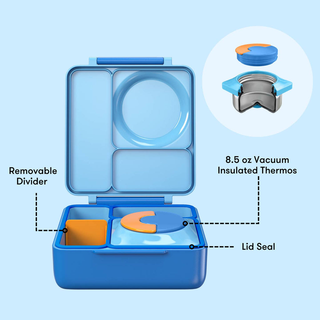 OmieBox Blue Sky bento lunch box