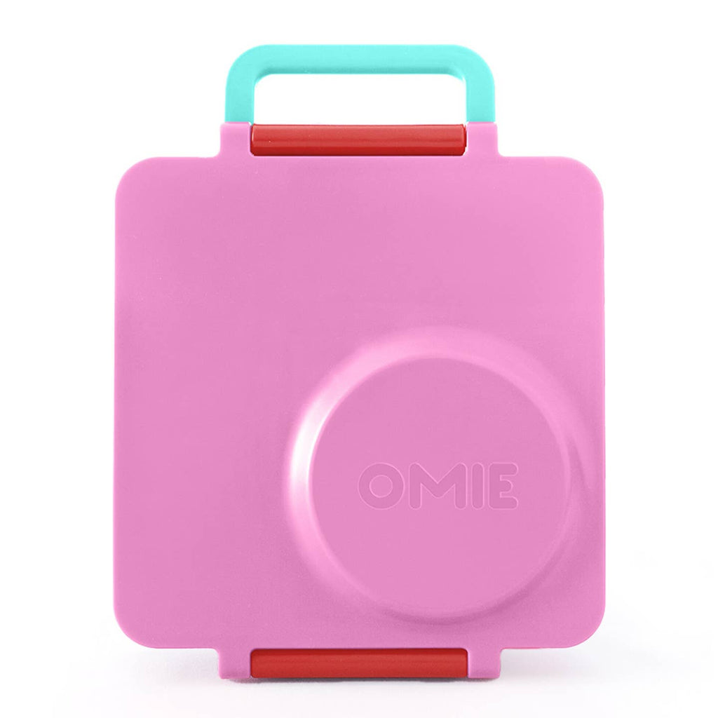 OmieBox Pink Berry bento lunch box