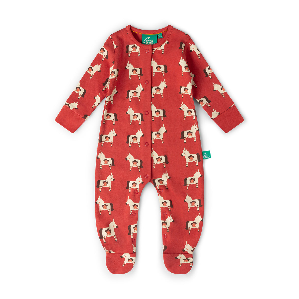 [Pre-Sale] Little Unicorns Organic Babygrow: Purple