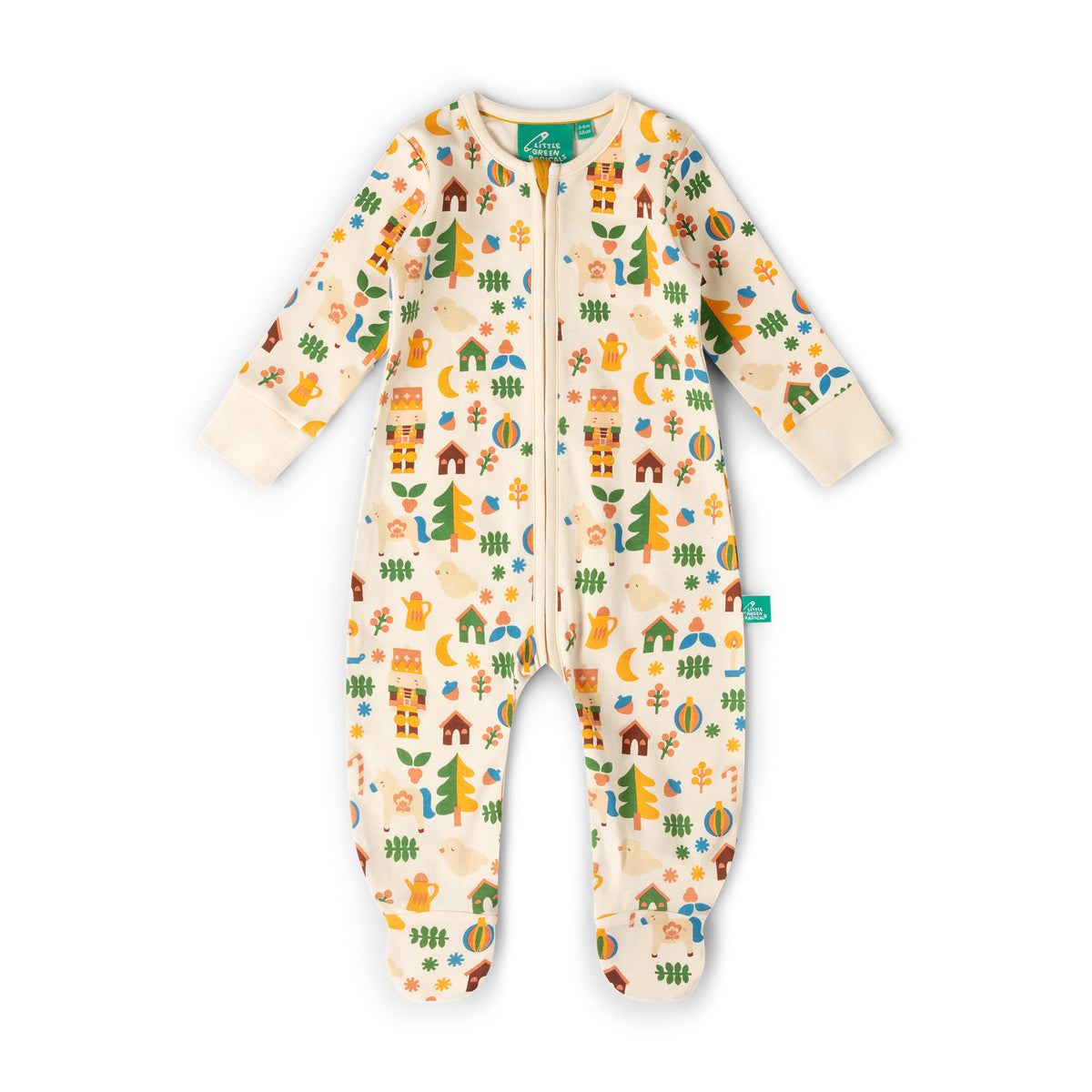 [Pre-Sale] Toy Box Zip Organic Babygrow: Multi