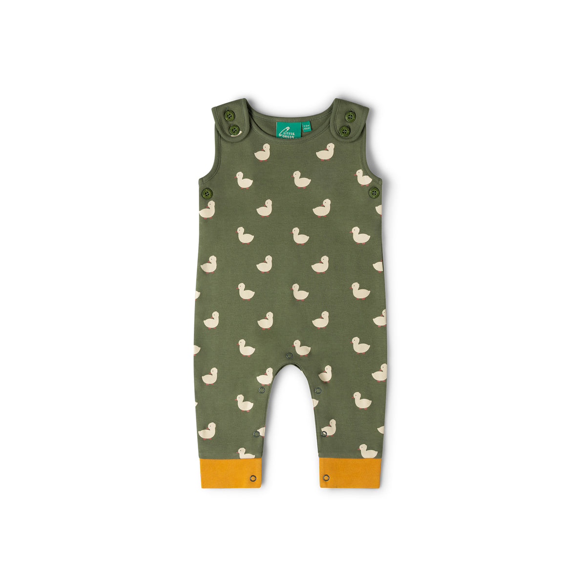 [Pre-Sale] Olive Ducks Everyday Dungarees: Green