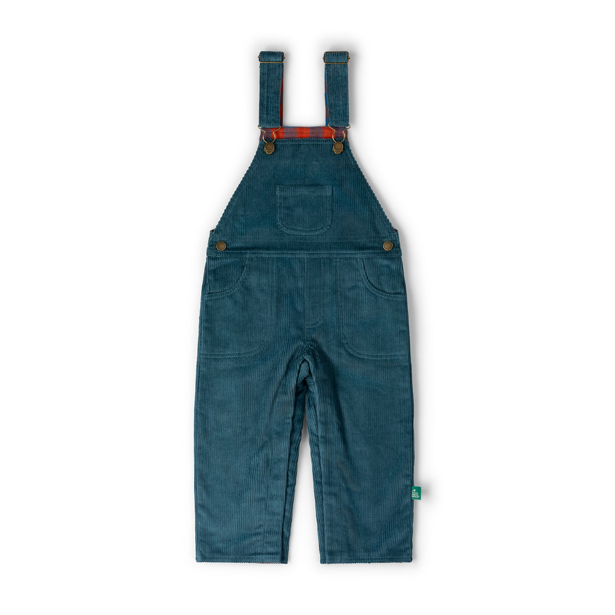 [Pre-Sale] Calm Sea Lined Corduroy Dungarees: Blue