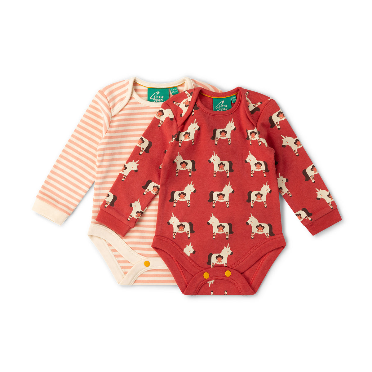 [Pre-Sale] Little Unicorns Baby Bodysuit 2 Pack: Purple