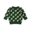 [Pre-Sale] Olive Ducks Snuggly Knitted Jumper: Green
