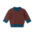 [Pre-Sale] Ginger Squares Knitted Jumper: Multi