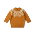 [Pre-Sale] Mountain Fairisle Snuggly Woollen Jumper: Gold