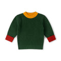 [Pre-Sale] Olive Green Snuggly Knitted Jumper: Green