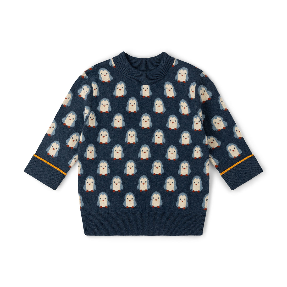 [Pre-Sale] Blue Penguins Knitted Jumper: Navy