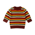 [Pre-Sale] Hazel Rainbow Snuggly Knitted Jumper: Multi