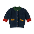[Pre-Sale] Midnight Snuggly Knitted Cardigan: Blue