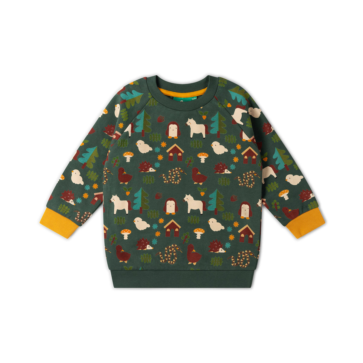 [Pre-Sale] Woodland World Raglan Sweatshirt: Green