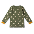 [Pre-Sale] Olive Ducks Long Sleeve T-Shirt: Green