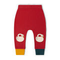 [Pre-Sale] Sleeping Swans Knee Patch Joggers: Red
