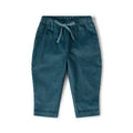 [Pre-Sale] Calm Sea Corduroy Comfy Trousers: Blue
