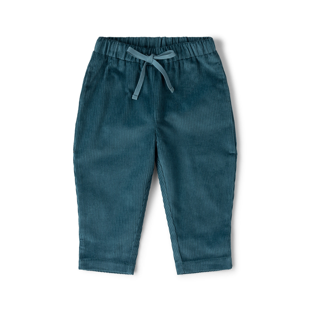 [Pre-Sale] Calm Sea Corduroy Comfy Trousers: Blue