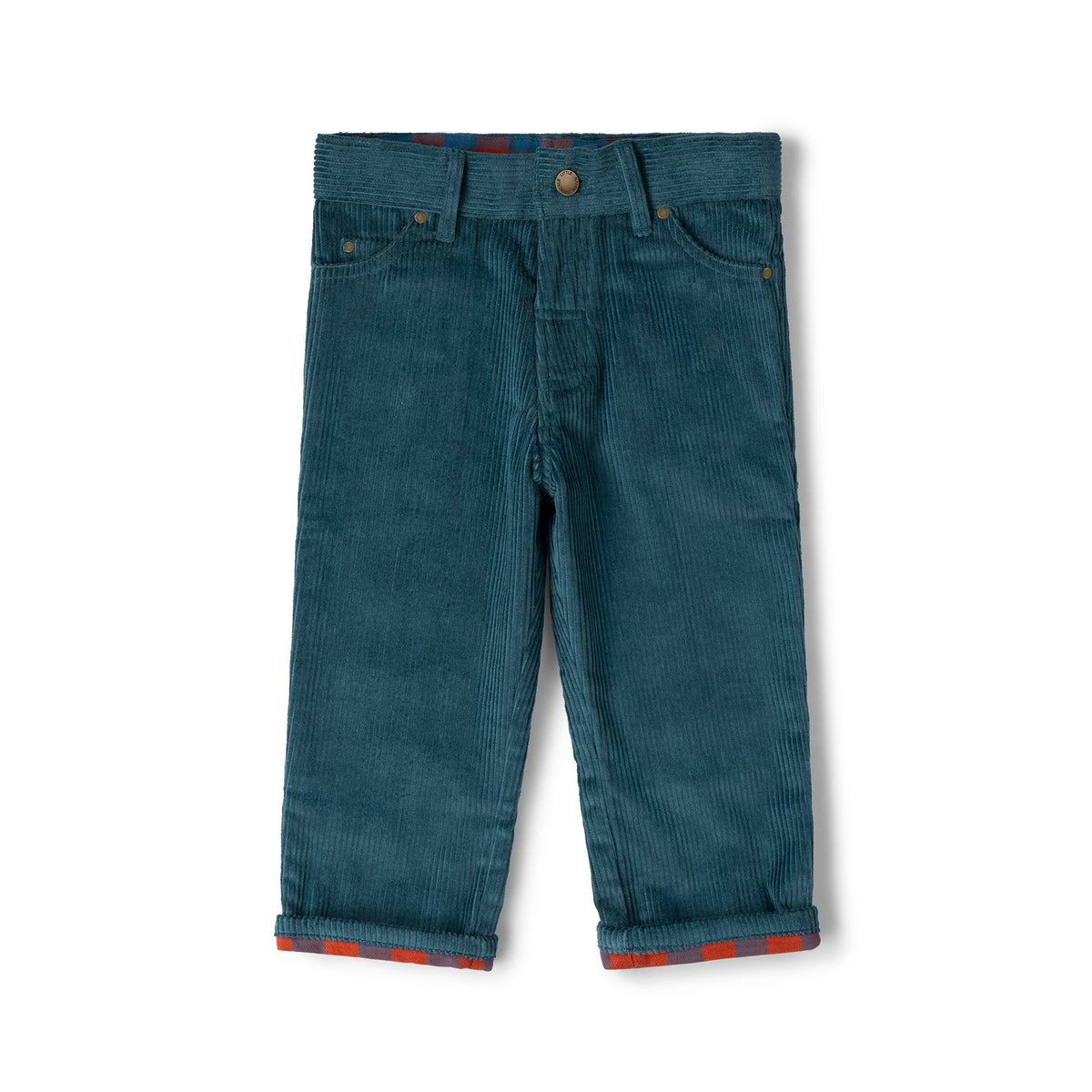 [Pre-Sale] Calm Sea Corduroy Lined Adventure Jeans: Blue