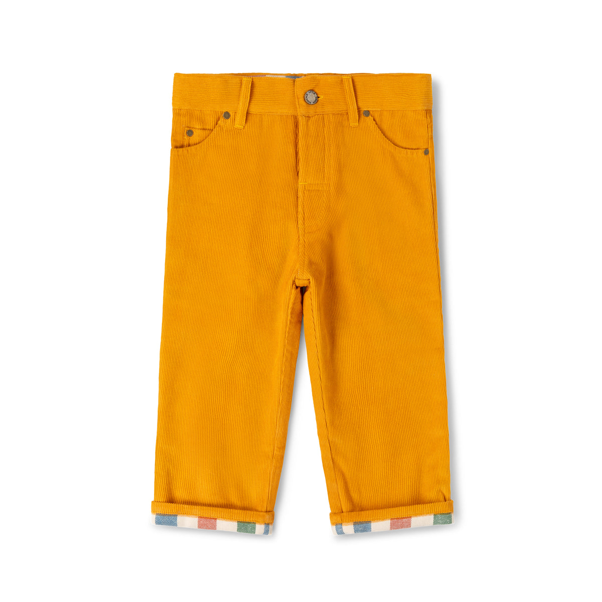 [Pre-Sale] Sunflower Corduroy Lined Adventure Jeans: Gold