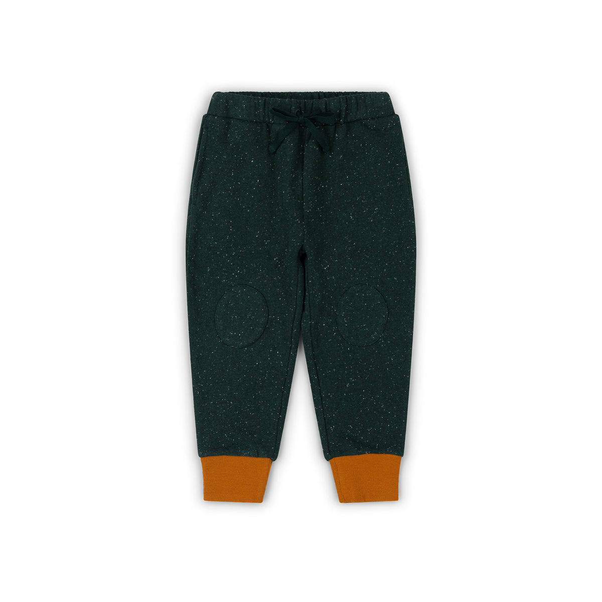 [Pre-Sale] Forest Green Knee Patch Cosy Joggers: Green