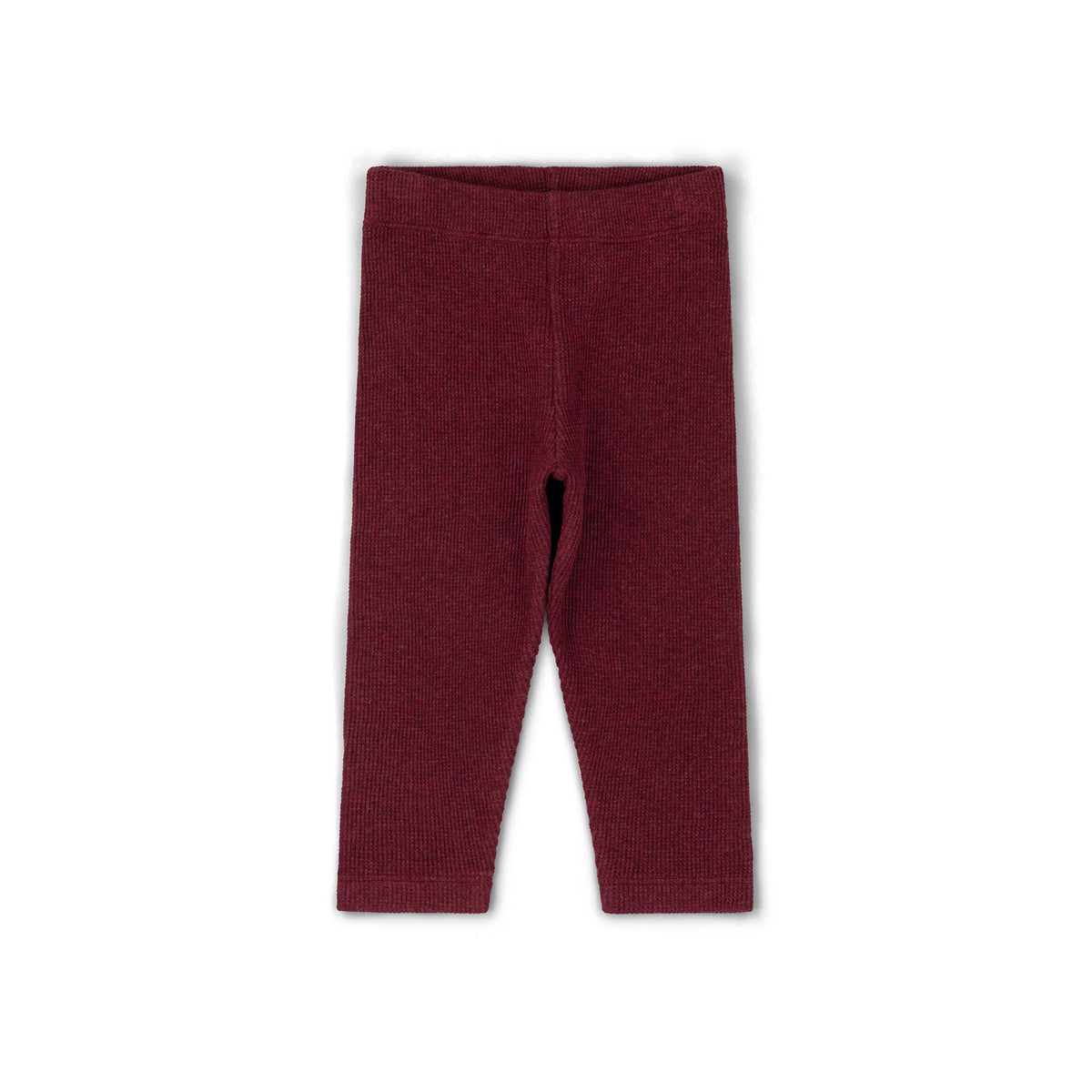 [Pre-Sale] Rhubarb Organic Waffle Leggings: Purple