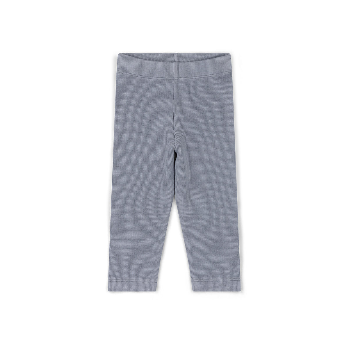 [Pre-Sale] Corn Blue Organic Waffle Leggings: Blue