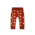 [Pre-Sale] Mushroom Tie Waist Knitted Joggers: Orange