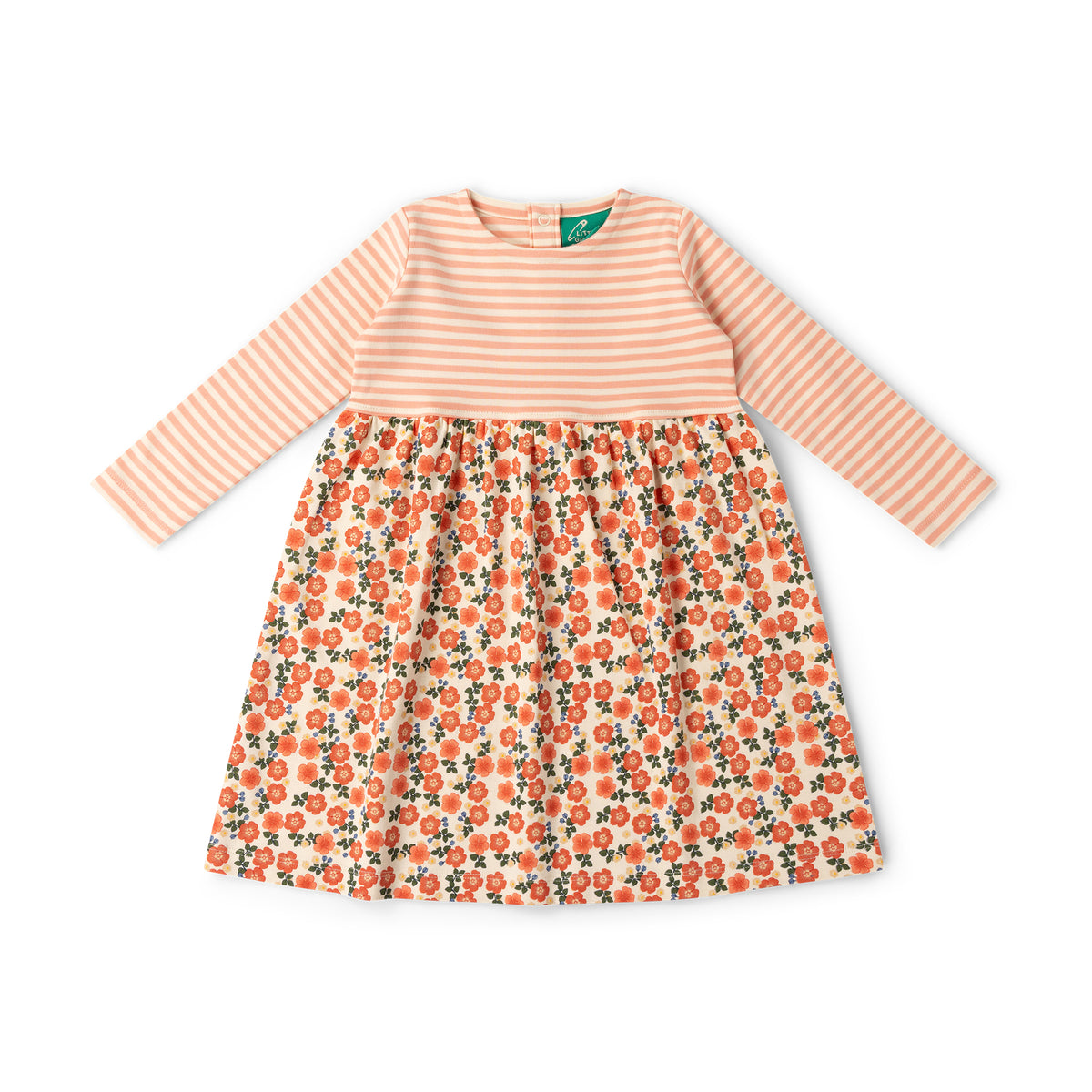 [Pre-Sale] Petals Easy Peasy Long Sleeve Dress: Multi