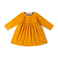 [Pre-Sale] Sunflower Reversible Corduroy Pocket Dress: Gold