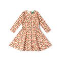 [Pre-Sale] Petals Long Sleeve Spinny Dress: Multi