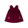 [Pre-Sale] Berry Corduroy Swing Dress: Purple