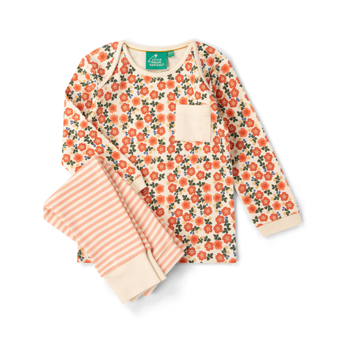 [Pre-Sale] Petals Organic T-Shirt & Jogger Playset: Multi