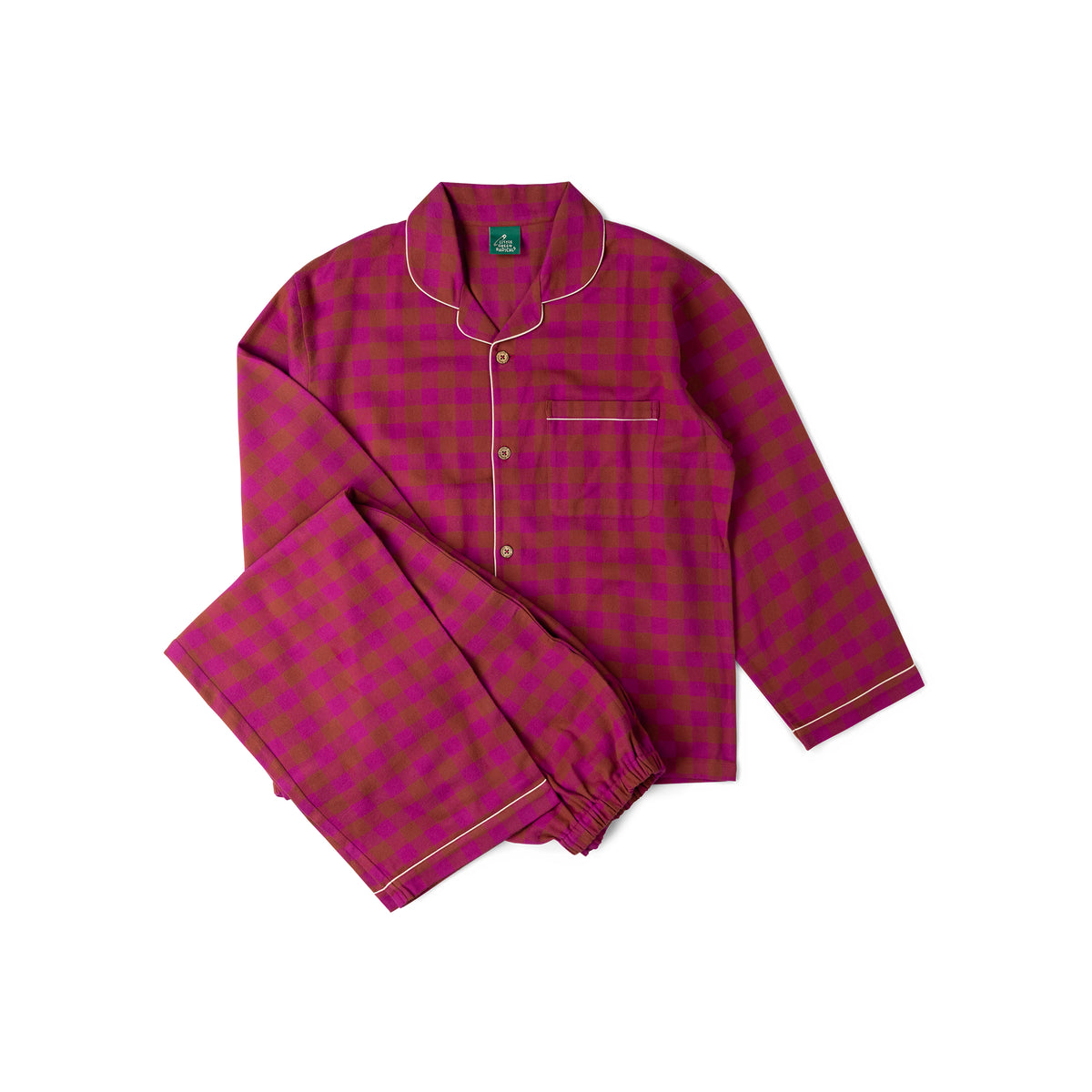 [Pre-Sale] Berry Check Adult Classic Pyjamas: Multi