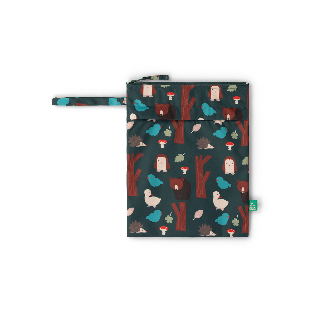 [Pre-Sale] Woodland World Recycled Waterproof Wet Bag: Green