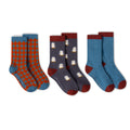 [Pre-Sale] Blue Penguins Ankle Socks 3 Pack: Multi