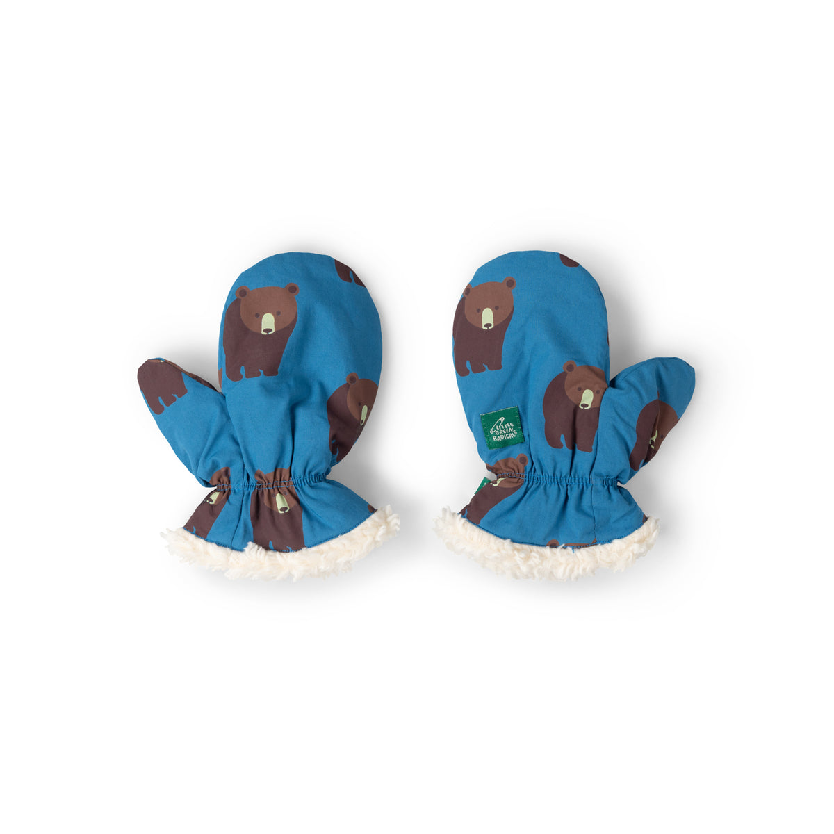 [Pre-Sale] Blue Bears Sherpa Lined Mittens: Purple