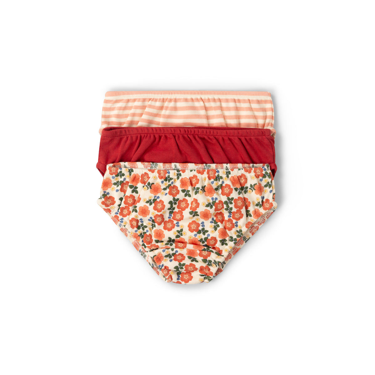 [Pre-Sale] Petals Organic Underwear 3 Pack: Multi