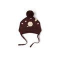 [Pre-Sale] Moon Knitted Bobble Hat: Brown