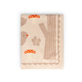 [Pre-Sale] Folk Tales Knitted Organic Baby Blanket: Cream