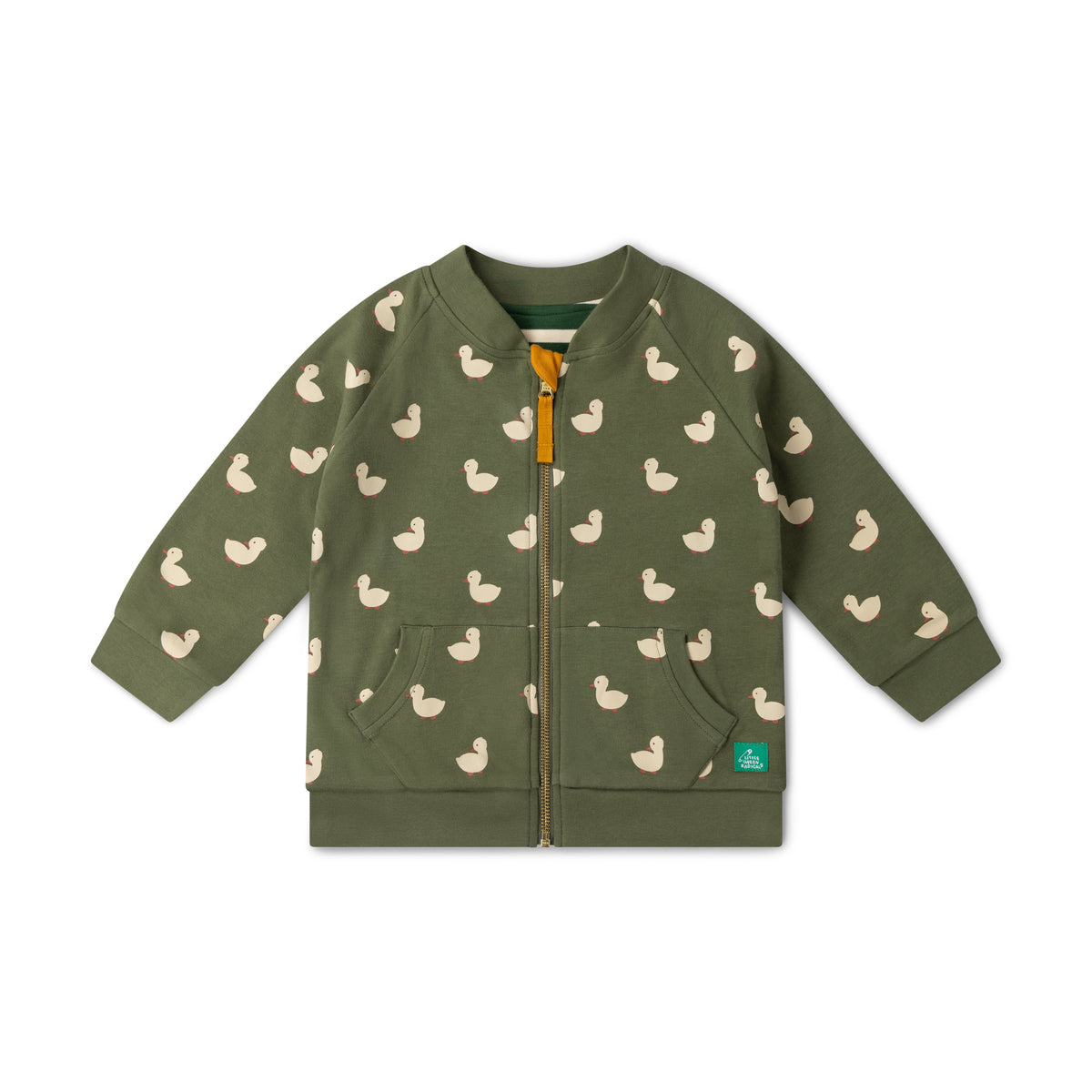 [Pre-Sale] Olive Ducks Reversible Easy Rider Jacket: Green