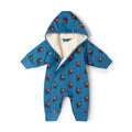 [Pre-Sale] Blue Bears Sherpa Lined Snowsuit: Blue