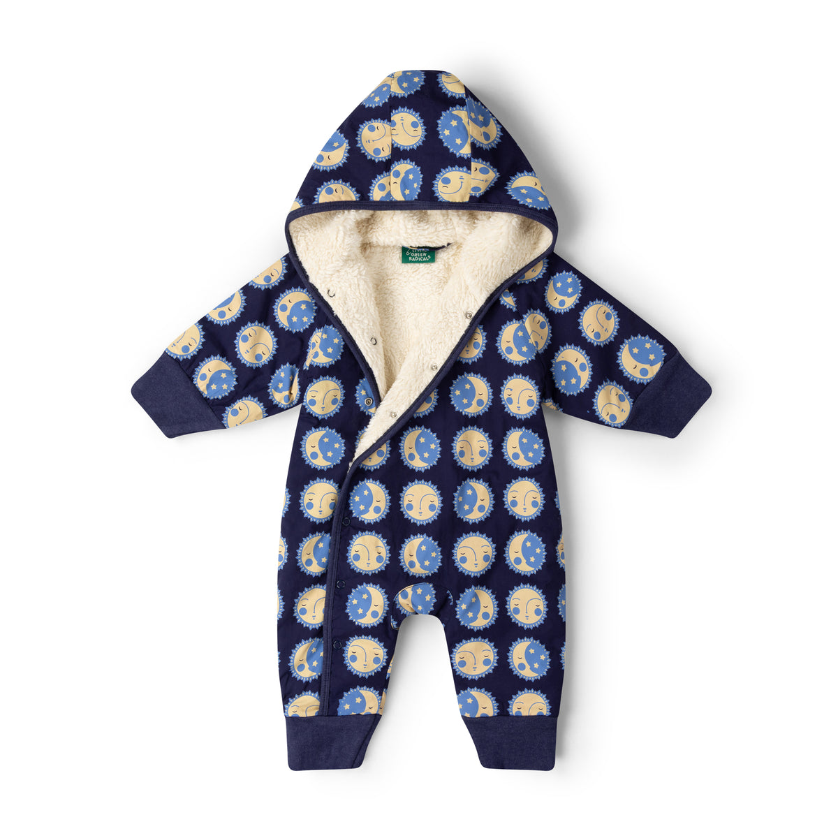 [Pre-Sale] Sun Folk Sherpa Lined Snowsuit: Blue