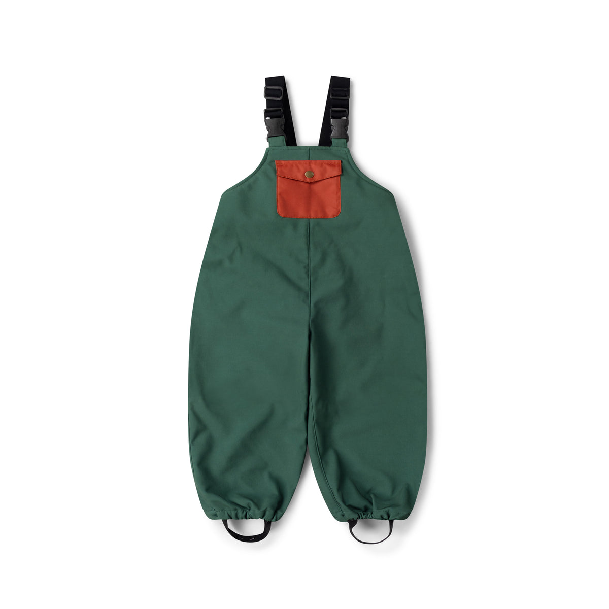 [Pre-Sale] Olive Recycled Lined Waterproof Dungarees: Green