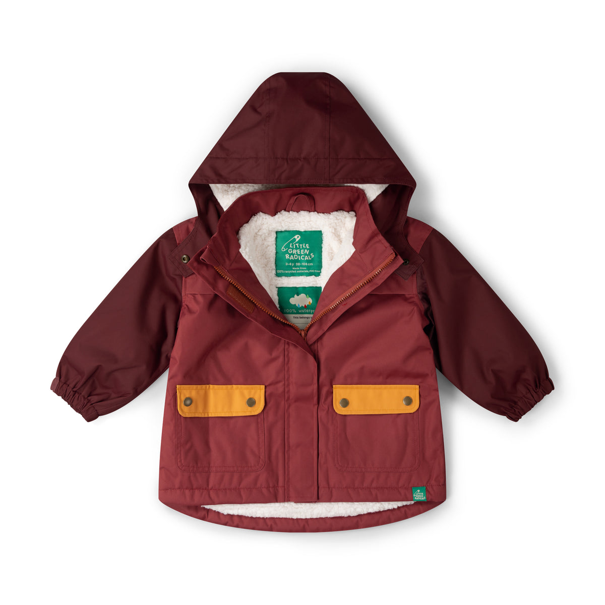 [Pre-Sale] Berry Recycled Waterproof Winter Coat: Purple