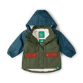 [Pre-Sale] Chive Green Recycled Waterproof Winter Coat: Green