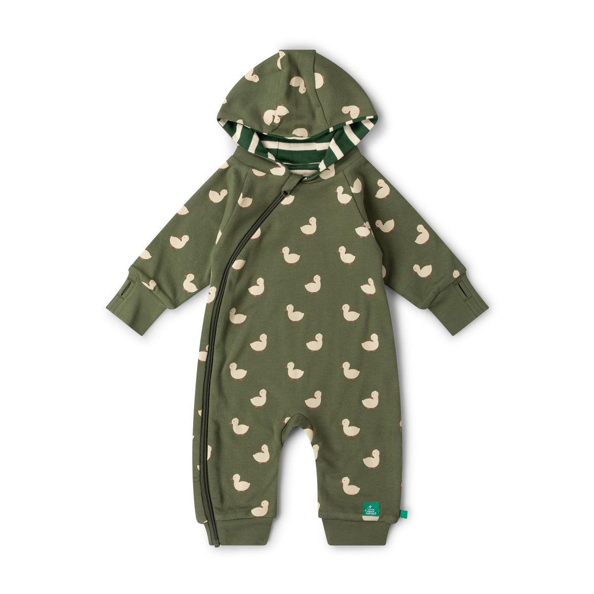 [Pre-Sale] Olive Ducks Hooded Snug Suit: Green