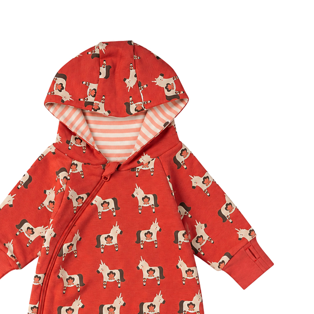 [Pre-Sale] Little Unicorns Hooded Snug Suit: Purple