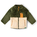 [Pre-Sale] Chive Zip Up Cosy Recycled Cosy Fleece Jacket: Green