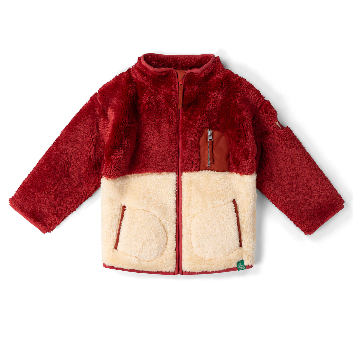 [Pre-Sale] Plum Zip Up Cosy Recycled Cosy Fleece Jacket: Purple