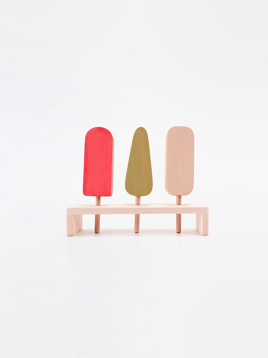 Ice cream bars / Vanilla, Melon and Watermelon